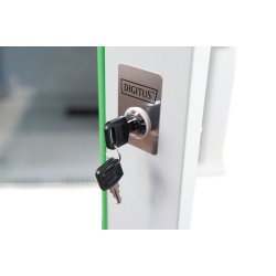 Digitus 7U wall mounting cabinet, Unique 420x600x600 mm, color grey (RAL 7035)