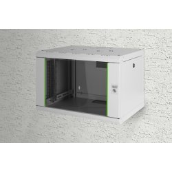 Digitus 7U wall mounting cabinet, Unique 420x600x450 mm, color grey (RAL 7035)