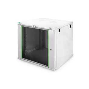 Digitus 9U wall mounting cabinet, Dynamic Basic 478x600x600 mm, color grey (RAL 7035)