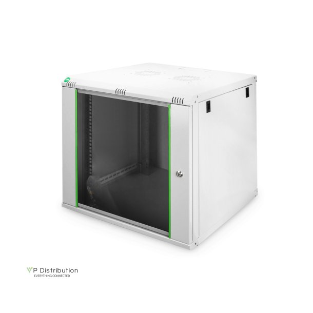 Digitus 9U wall mounting cabinet, Dynamic Basic 478x600x600 mm, color grey (RAL 7035)