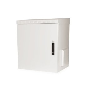 Digitus 12U wall mounting cabinet, outdoor, IP55 713x600x450 mm, color grey (RAL 7035)