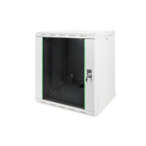 Digitus 12U wall mounting cabinet, Unique 643x600x450 mm, color grey (RAL 7035)