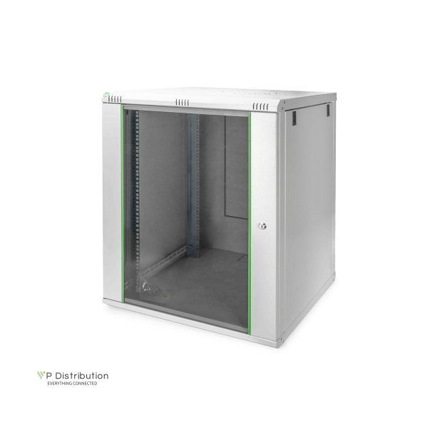 Digitus 16U wall mounting cabinet, Dynamic Basic 789x600x600 mm, color grey (RAL 7035)