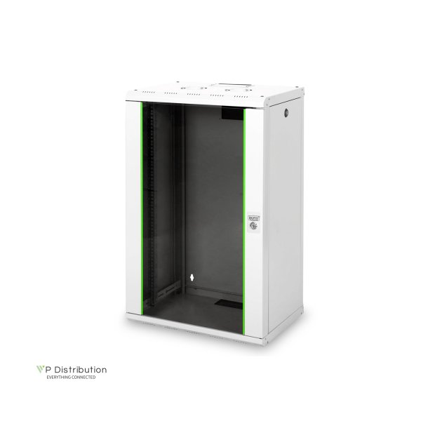 Digitus 20U wall mounting cabinet, Unique 998x600x450 mm, color grey (RAL 7035)