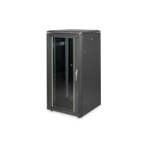 Digitus 22U network rack, Unique 1164x600x600 mm, color black (RAL 9005)