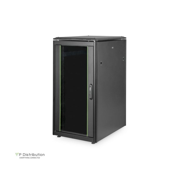 Digitus 22U network rack, Unique 1164x600x800 mm, color black (RAL 9005)