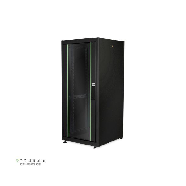 Digitus 26U network rack, Dynamic Basic 1330x600x600 mm, color black (RAL 9005)