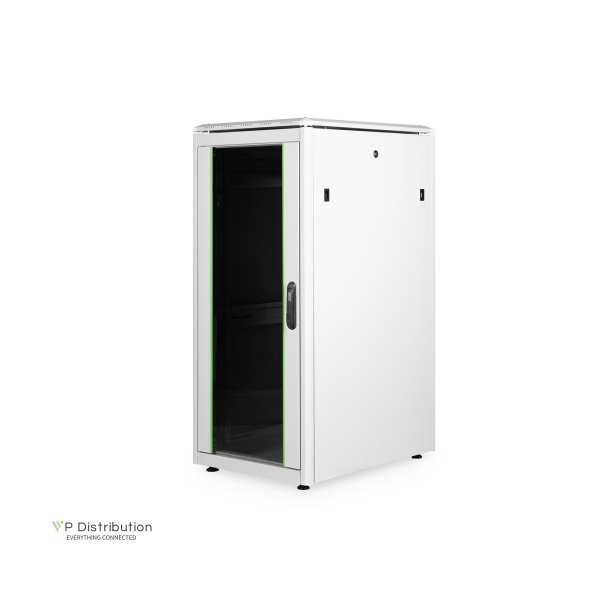 Digitus 26U network , Unique 1342x600x800 mm, color grey (RAL 7035)