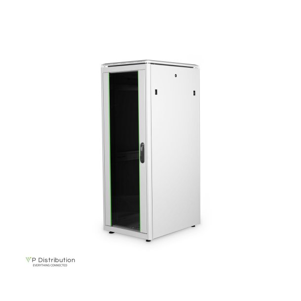 Digitus 32U network rack, Unique 1609x600x800 mm, color grey (RAL 7035)