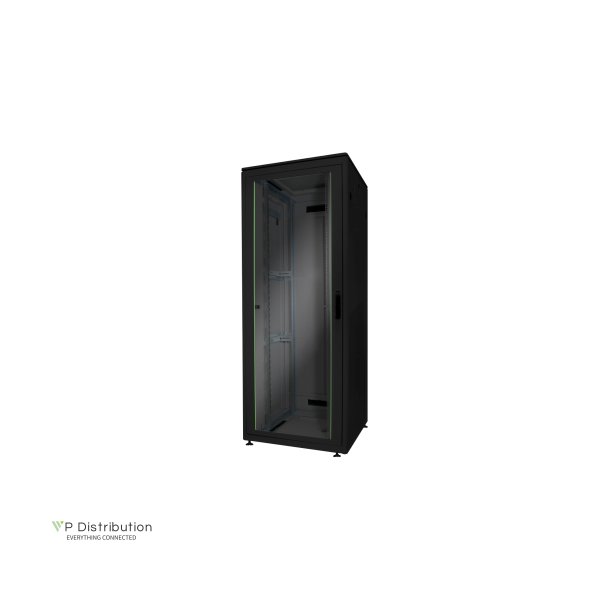 Digitus 32U network rack, Unique 1609x800x800 mm, color black (RAL 9005)