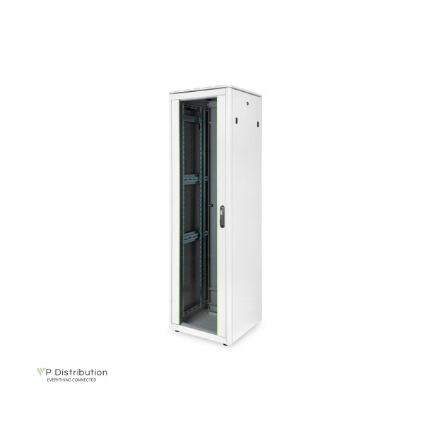 Digitus 42U network rack, Unique 2053x600x600 mm, color grey (RAL 7035)