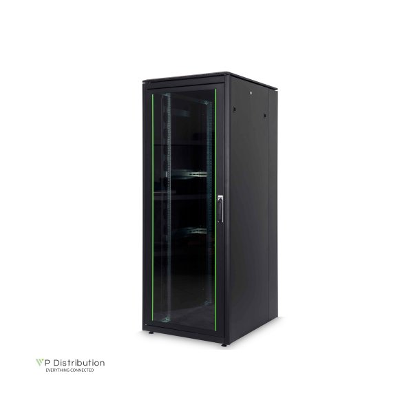Digitus 42U network rack, Unique 2053x800x1000 mm, color black (RAL 9005)