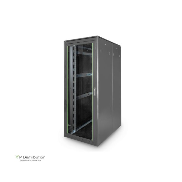 Digitus 42U network rack, Unique 2053x800x1200 mm, color black (RAL 9005)