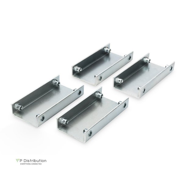 Digitus Connection set for Unique, Dynamic, Varioflex-N 4 pieces, galvanized, incl. screws