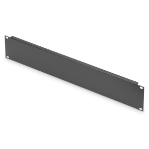 Digitus 2U blank panel color black (RAL 9005)
