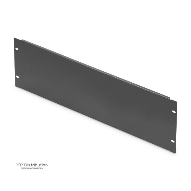 Digitus 4U blank panel color black (RAL 9005)