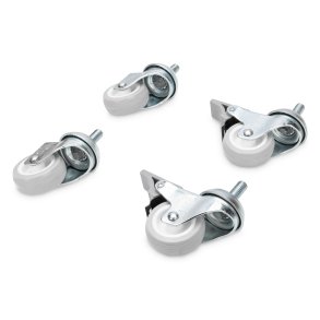 Digitus Castors for standard wall mounting cabinets Unique set with 4 pieces, 2 pieces with brake system