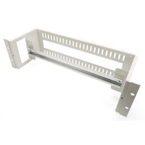 Digitus DIN rail holder, 3U, 135x480x150 mm incl. din rail (35x390 mm), grey (RAL 7035)