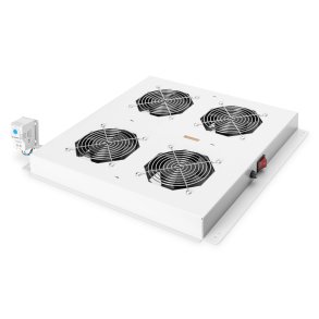 Digitus Roof ventilation unit, 4 fans, grey for network cabinets Unique, Varioflex-N, Dynamic