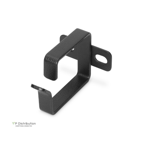 Digitus 1U cable management ring, 44x60 mm 10 pieces, color black (RAL 9005)