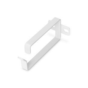 Digitus 2U cable management ring, 44x100 mm 10 pieces, color grey (RAL 7035)