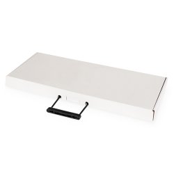 Digitus 4U wall mounting patch bracket, 195x505x250 mm adjustable depth, stackable, black (RAL 9005)