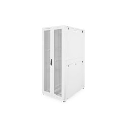 Digitus 42U server rack, Unique, 2050x800x1200 mm perforated steel doors, color grey (RAL 7035)