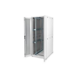 Digitus 42U server rack, Unique, 2050x800x1000 mm perforated steel doors, color grey (RAL 7035)