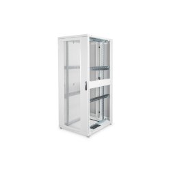 Digitus 42U server rack, Unique, 2050x800x1000 mm perforated steel doors, color grey (RAL 7035)