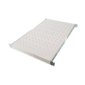 Digitus 1U fixed shelf for racks from 1000 mm depth 44x483x737 mm, up to 100 kg, grey (RAL 7035)