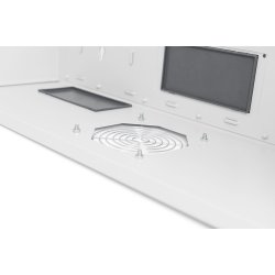 Digitus Wall mounting cabinet, slim 800x640x309 mm, 6U vertical, color grey (RAL 7035)