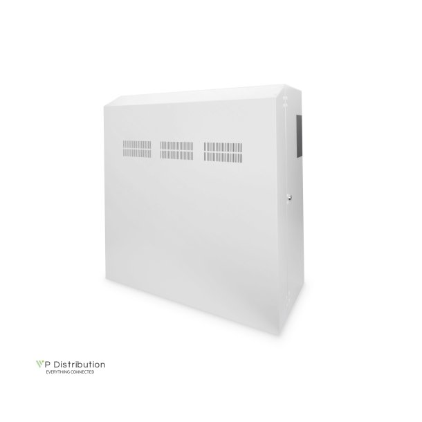 Digitus Wall mounting cabinet, slim 800x640x309 mm, 6U vertical, color grey (RAL 7035)