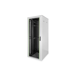 Digitus 42U network cabinet, Varioflex-N, 800 x 1000 mm,gr single glass front- and double steel rear door
