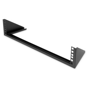 Digitus 2U vertical wall mounting bracket 105 x 504 x 151 mm, black