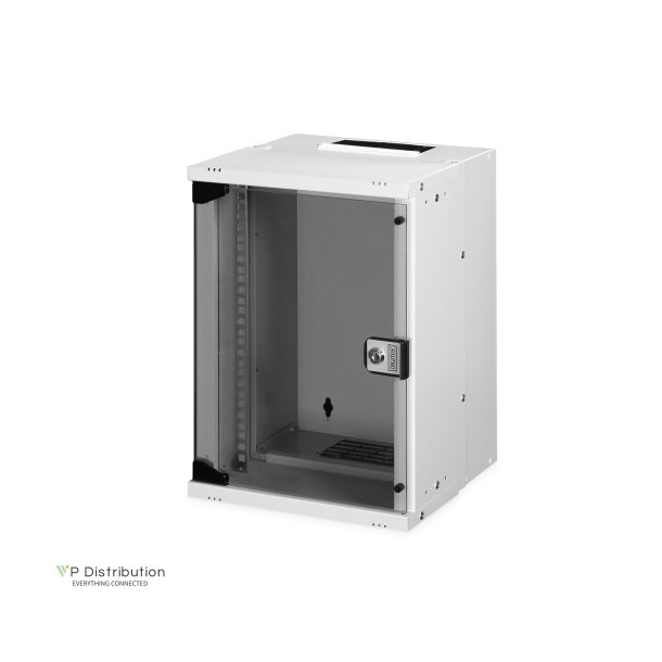 Digitus 10" 9U wall mounting cabinet, SOHO PRO 460 x 315 x 300 mm, grey