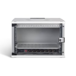19" network bundle, 7U cabinet and equipment, gr SOHO Pro version, unmounted