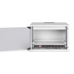 19" network bundle, 7U cabinet and equipment, gr SOHO Pro version, unmounted