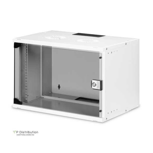 Digitus 19" 7U wall mounting cabinet, SOHO PRO 370 x 540 x 400 mm, grey