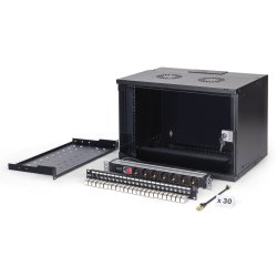 19" network bundle, 7U cabinet and equipment, bl SOHO Pro version, unmounted