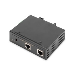 Digitus Industrial Gigabit PoE++ Splitter, 802.3bt selectable power output: 12VDC,16VDC,24VDC,48VDC
