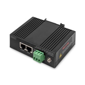 Digitus Industrial Gigabit PoE Injector FullIEEE802.3af,at,bt Compliant, up to 85 W