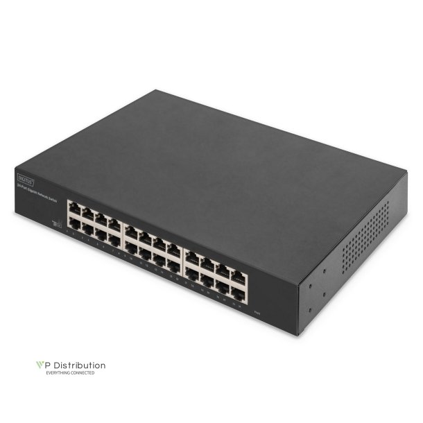 DIGITUS 24-Port Gigabit Switch 24-port 10/100/1000Base-T
