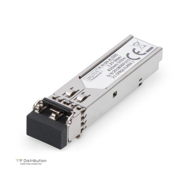 Digitus 1.25 Gbps SFP Module, Multimode LC Duplex Connector, 850nm, Up to 550m