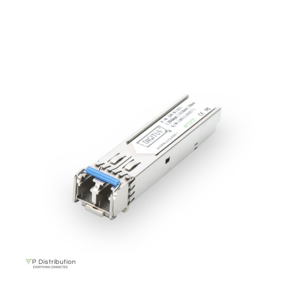 Digitus 1.25 Gbps SFP Module, Singlemode LC Duplex Connector, 1310nm, up to 20km