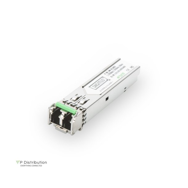Digitus 1.25 Gbps SFP Module, Singlemode LC Duplex Connector, 1550nm, up to 80km