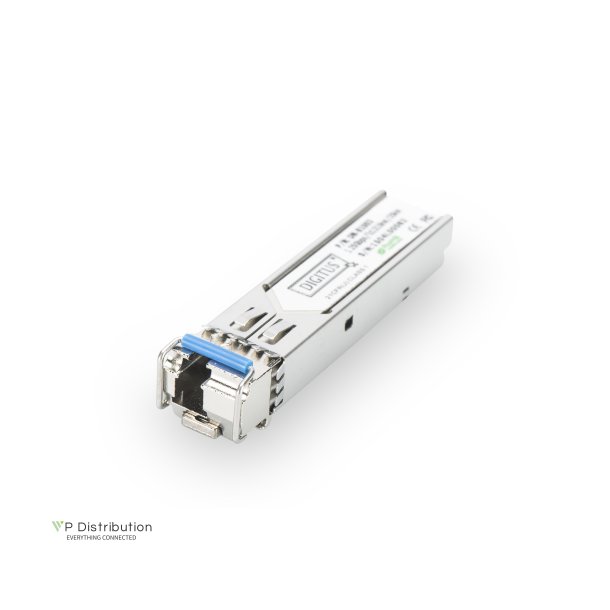Digitus 1.25 Gbps SFP Module, Singlemode, BiDi, HP-comp. LC Simplex, Tx1310nm/Rx1550nm, up to 20km, HP