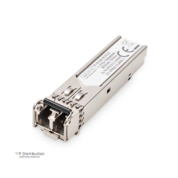 Digitus 1.25 Gbps SFP Module, Multimode, Industrial ver. LC Duplex Connector, 850nm, up to 550m