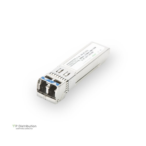 Digitus 10G SFP+ Module, Multimode, DDM, HP-compatible LC Duplex Connector, 850nm, up to 300m, HP