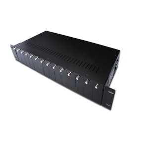 Digitus Media Converter Chassis, 14 Slots, 2U for DN-82x1x, DN-82x2x and DN-82x3x Series