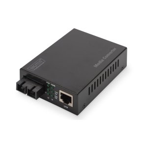 Digitus Gigabit Ethernet Media Converter, Multimode SC connector, 850nm, up to 0.5km